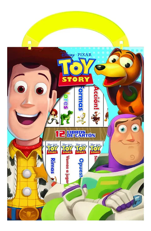 Estuche Disney Pixar Toy Story 12 Libros de Cartón