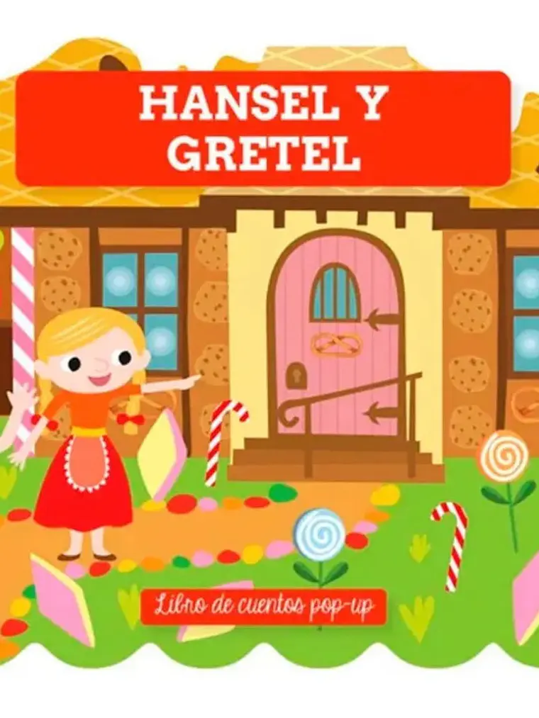 Hansel y Gretel Libro Pop Up Infantil Interactivo 1
