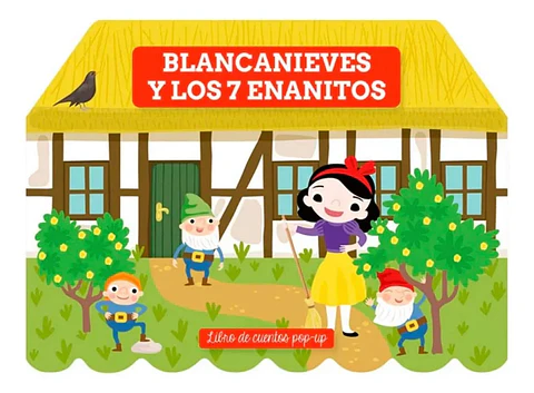 Blancanieves y los 7 Enanitos Libro Pop Up Interactivo