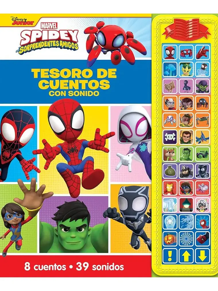 Spidey Tesoro de Cuentos con Sonidos 39 Sonidos PI Kids 1