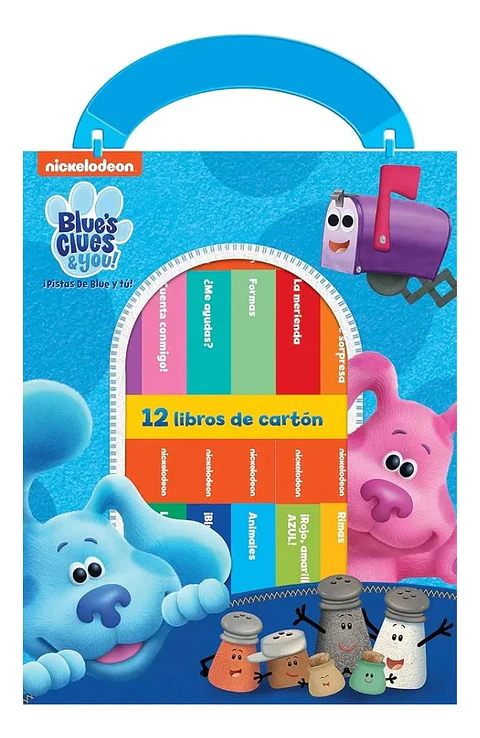 Estuche Blue's Clues & You Mi Primera Biblioteca 12 Libros