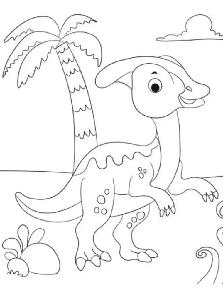 Dinos Salvajes Libro para Colorear con Lápices y Stickers 3