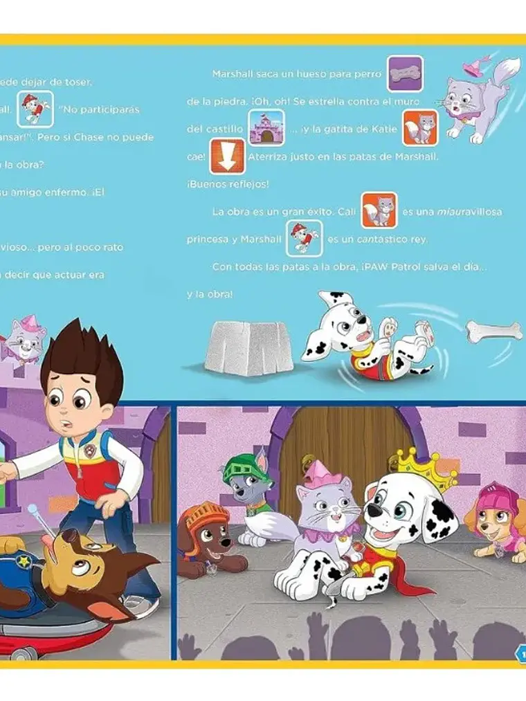 Paw Patrol Tesoro de Cuentos con Sonidos 39 Sonidos PI Kids 3