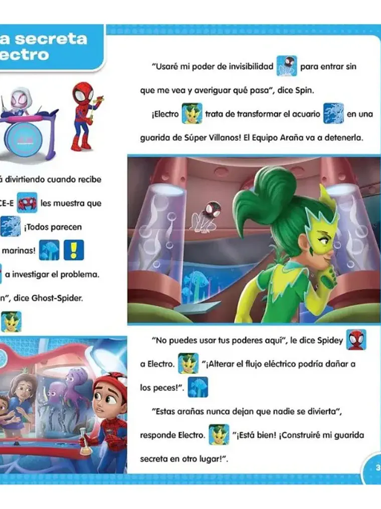 Spidey Tesoro de Cuentos con Sonidos 39 Sonidos PI Kids 4
