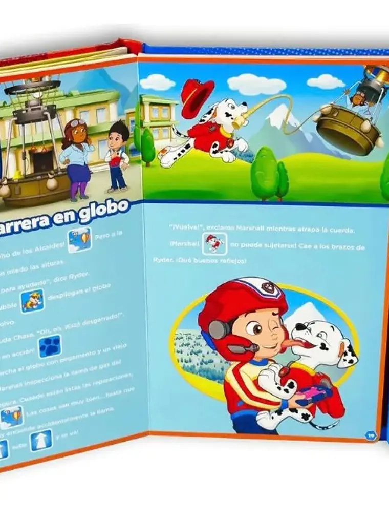 Paw Patrol Tesoro de Cuentos con Sonidos 39 Sonidos PI Kids 4