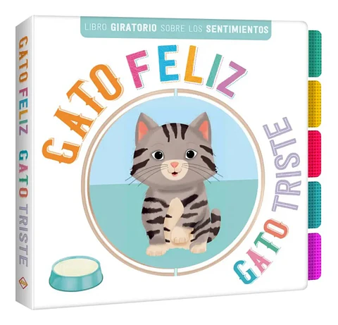 Gato Feliz Gato Triste Libro Giratorio - Lexus