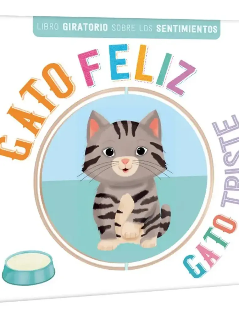 Gato Feliz Gato Triste Libro Giratorio - Lexus 1