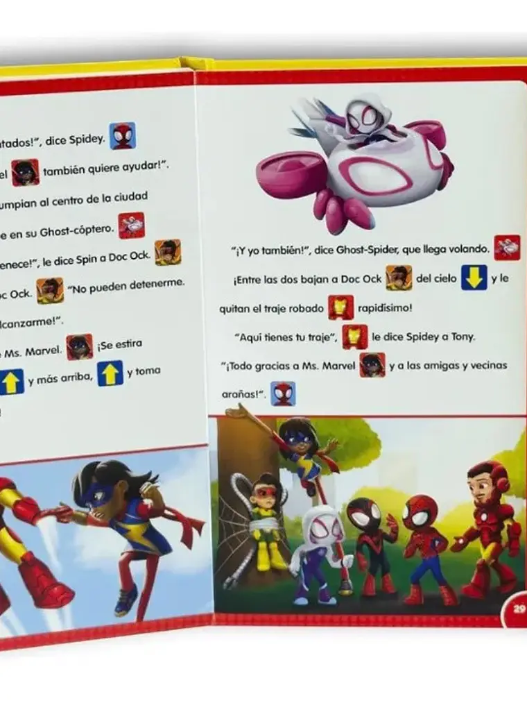 Spidey Tesoro de Cuentos con Sonidos 39 Sonidos PI Kids 5