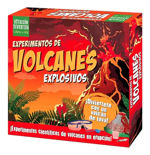 Experimentos De Volcanes Explosivos Kit De Ciencia Lexus