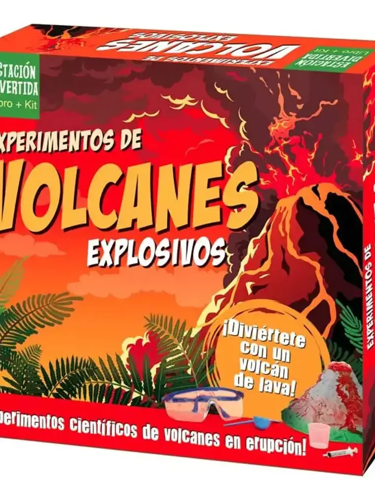 Experimentos De Volcanes Explosivos Kit De Ciencia Lexus 1