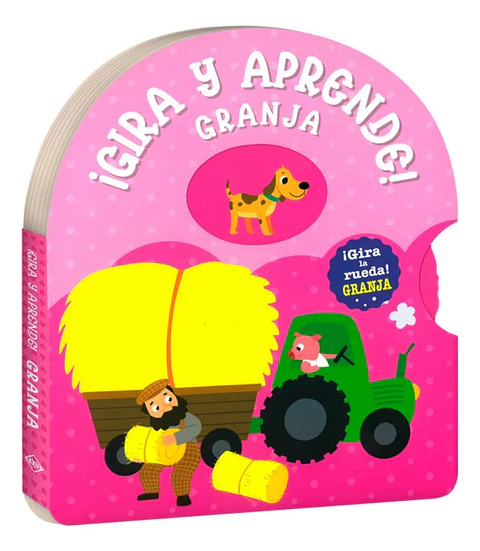 Gira Y Aprende Granja Libro Interactivo Con Rueda Lexus