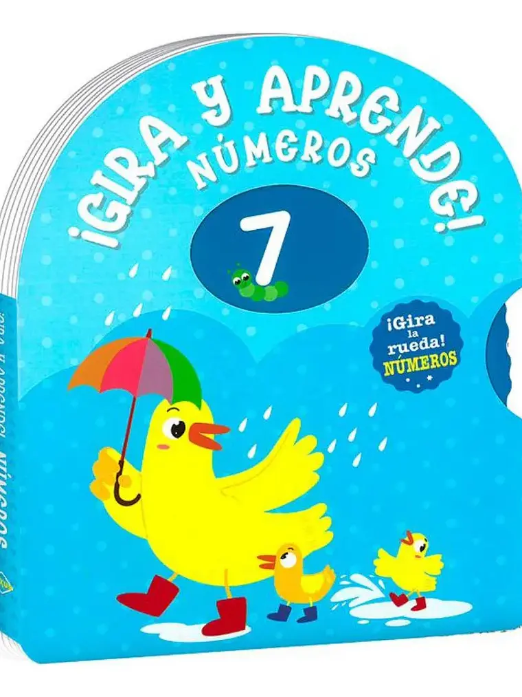 Gira Y Aprende Números Libro Interactivo Con Rueda Lexus 1