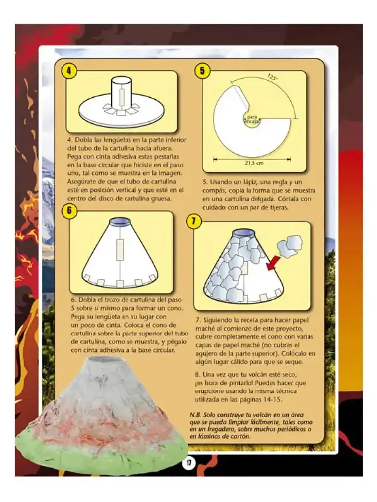 Experimentos De Volcanes Explosivos Kit De Ciencia Lexus 4