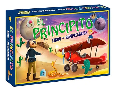 El Principito Libro Y Rompecabezas 100 Piezas Lexus