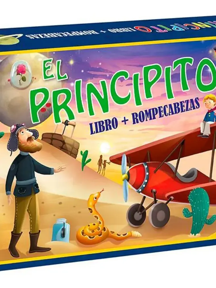 El Principito Libro Y Rompecabezas 100 Piezas Lexus 1