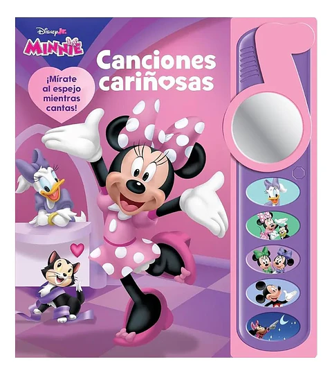 Disney Minnie Canciones Cariñosas Libro 5 Sonidos Con Espejo