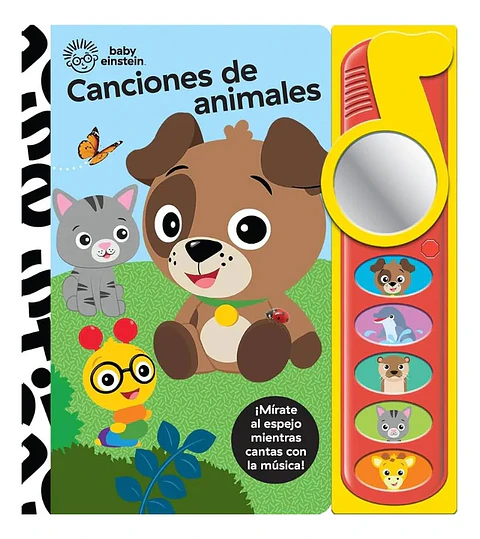 Baby Einstein Canciones De Animales 5 Sonidos Con Espejo