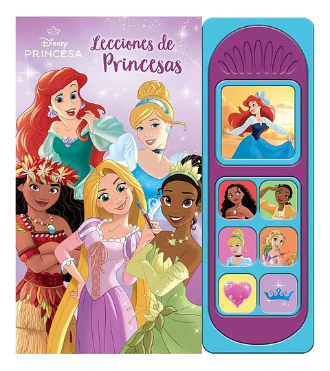 Disney Princesas Lecciones De Princesas Libro 7 Sonidos