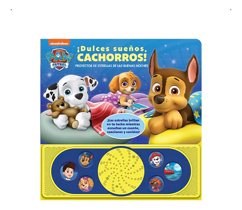 Paw Patrol Dulces Sueños Cachorros Proyector De Luz Sonidos