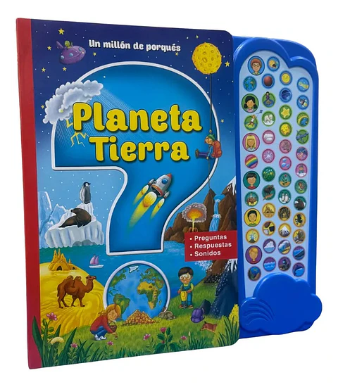 Un Millón De Porqués Planeta Tierra Libro Con 48 Sonidos