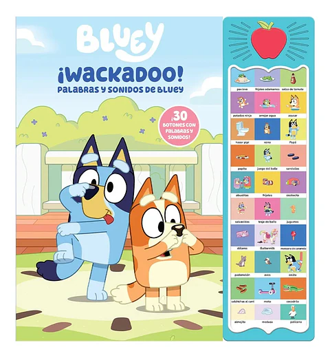 Bluey Wackadoo Palabras Y Sonidos De Bluey Libro 30 Sonidos