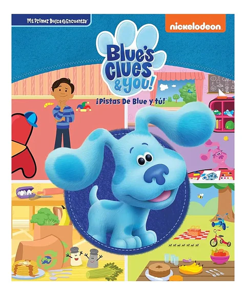 Blue's Clues Y Tú Mi Primer Busca Y Encuentra Libro Infantil