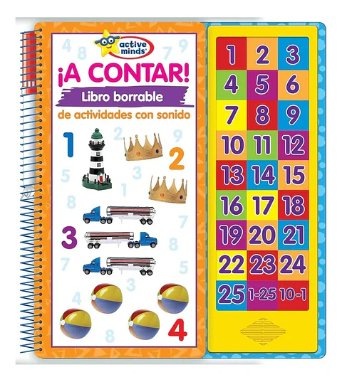 A Contar Los Números Escribe Y Borra Libro Con 27 Sonidos