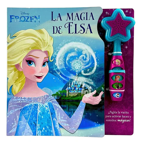 Disney Frozen La Magia De Elsa Varita Con Luces Y 8 Sonidos