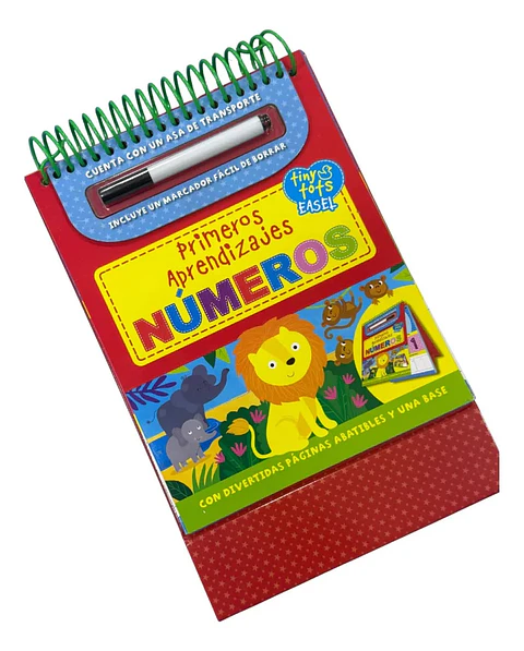 Primeros Aprendizajes Números Libro Escribe Y Borra Infantil