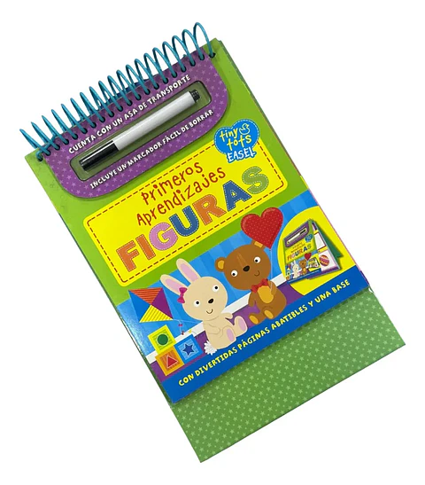 Primeros Aprendizajes Figuras Libro Escribe Y Borra Infantil