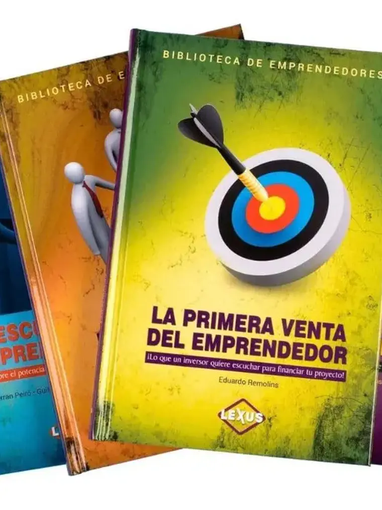 Biblioteca De Emprendedores 4 Tomos - Lexus Editores 2