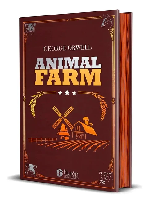 Animal Farm - George Orwell - Tapa Dura Deluxe Inglés Plutón