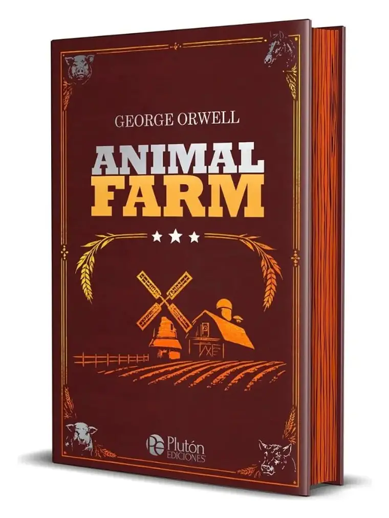 Animal Farm - George Orwell - Tapa Dura Deluxe Inglés Plutón 1