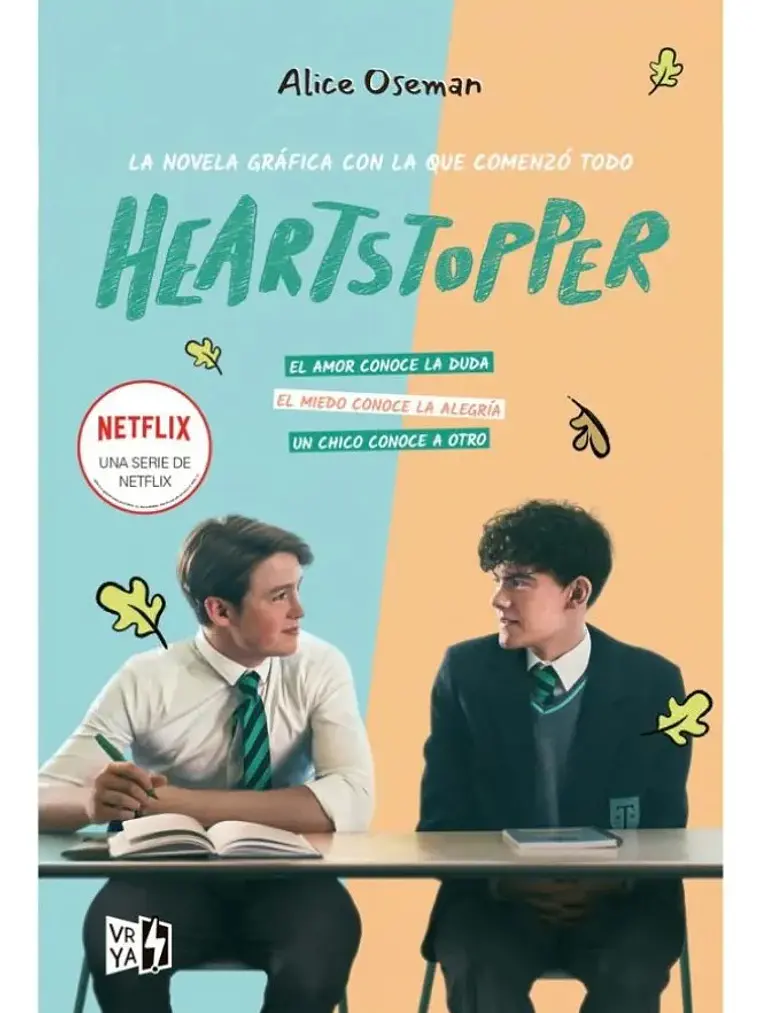 Heartstopper 1 - Alice Oseman - Novela Gráfica Romance VRYA 1