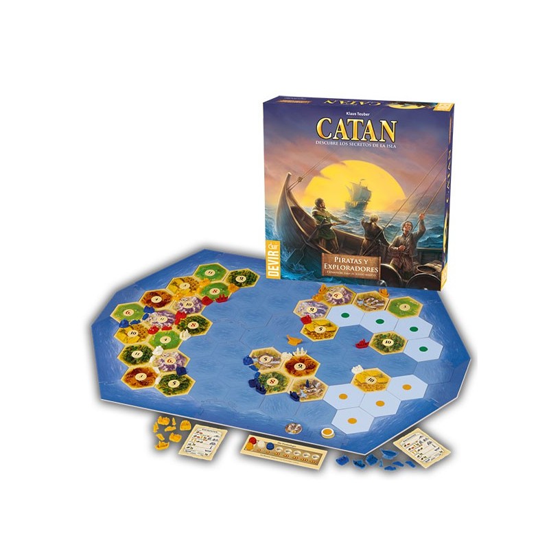 Expansión Catan: Piratas y Exploradores 2