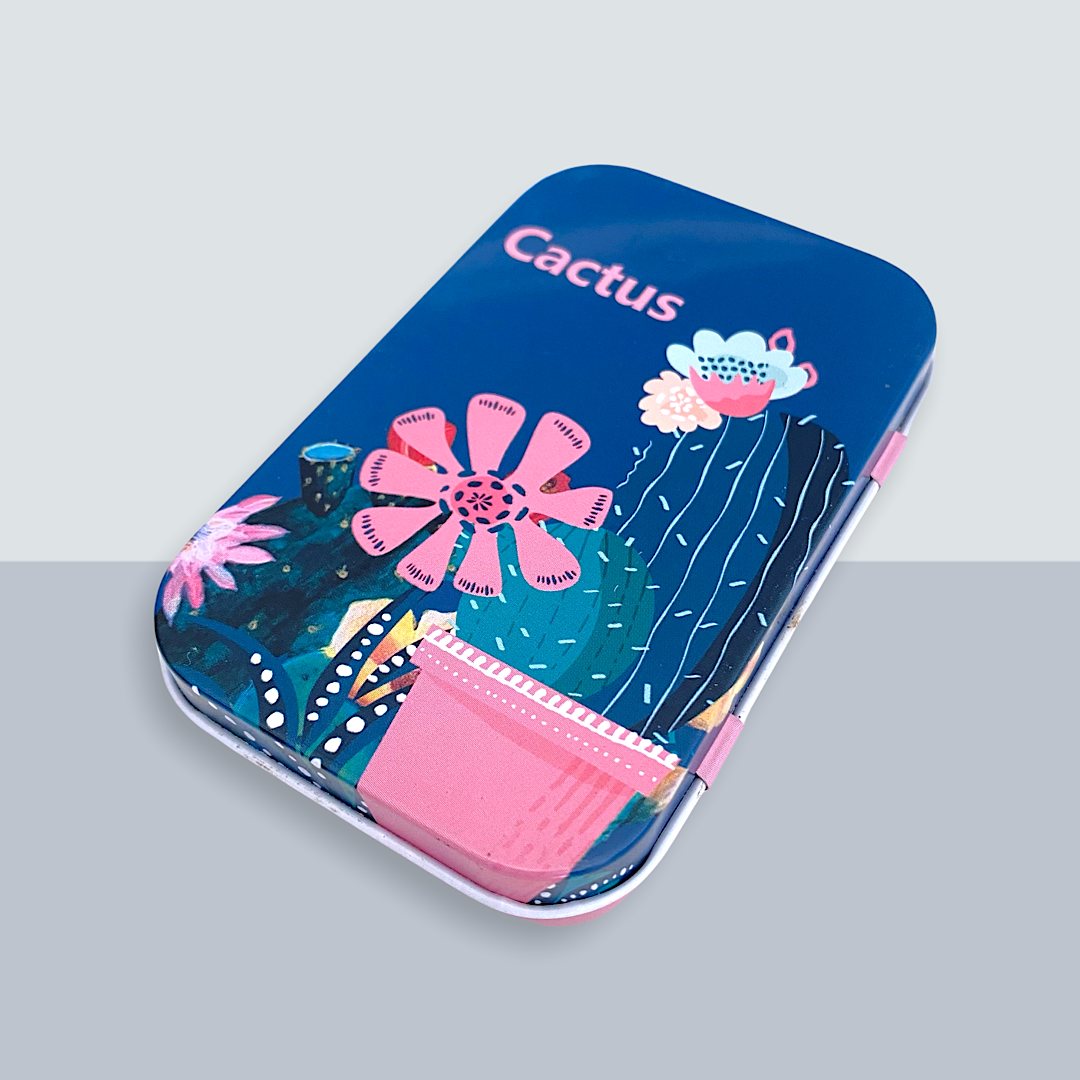 Caja Metálica - Colección Cactus