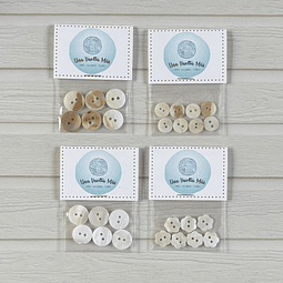 Botones Nacar Blanco