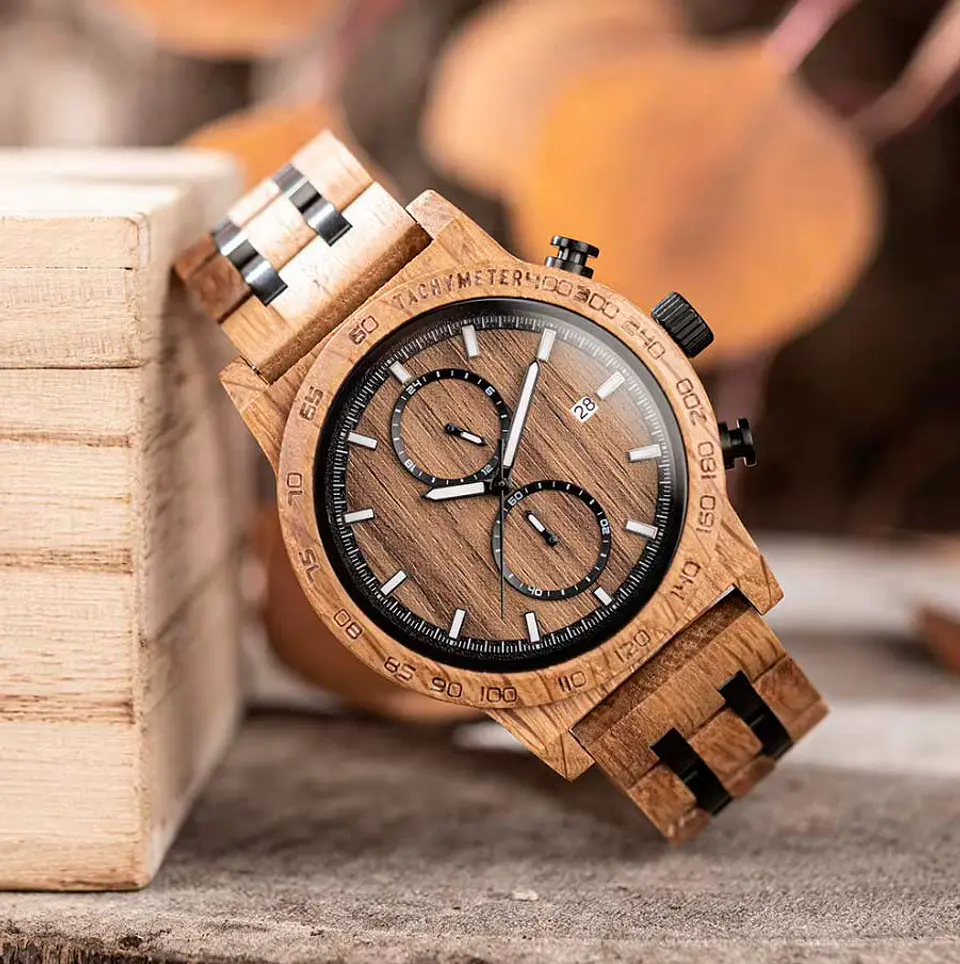 Reloj de madera Sahara Royale 2