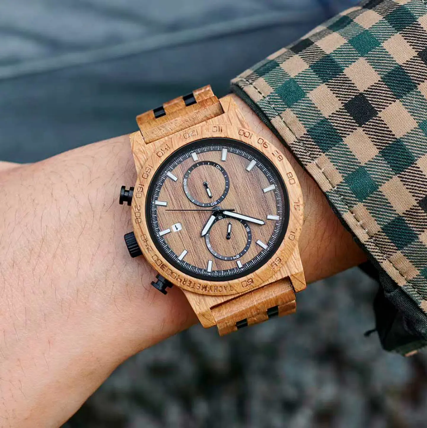 Reloj de madera Sahara Royale 4
