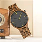 Reloj de madera Oak Gentleman - Miniatura 3