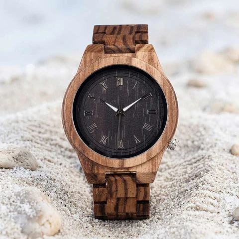 Reloj de madera Classic Hipster