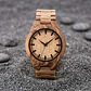 Reloj de madera Classic Zebra - Miniatura 1