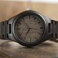 Reloj de madera Ebony Elegance - Miniatura 8