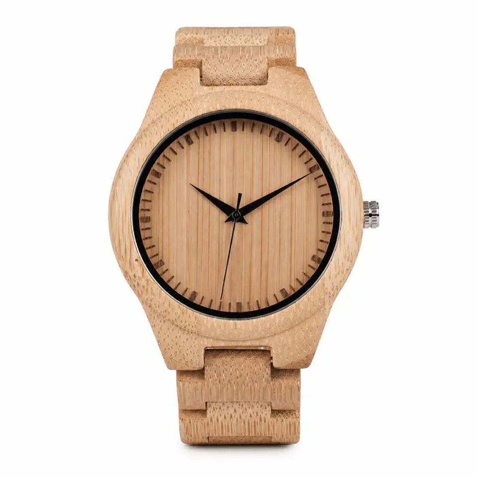 Reloj de madera Bamboo Essential 2