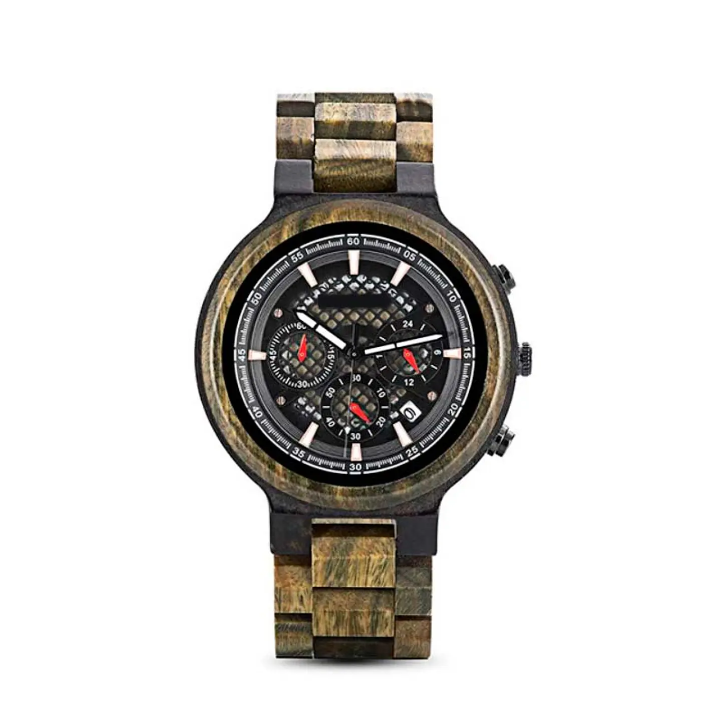 Reloj de madera Emerald Sandal 2