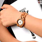 Reloj de madera Country Vanity - Miniatura 3