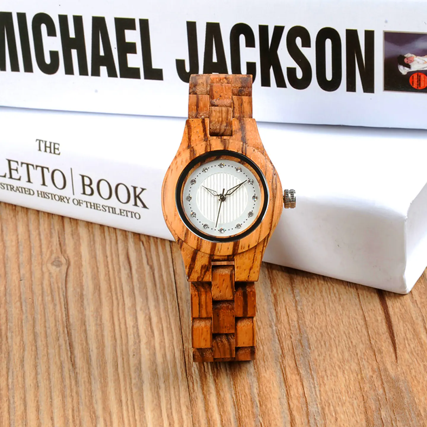 Reloj de madera Country Vanity 5