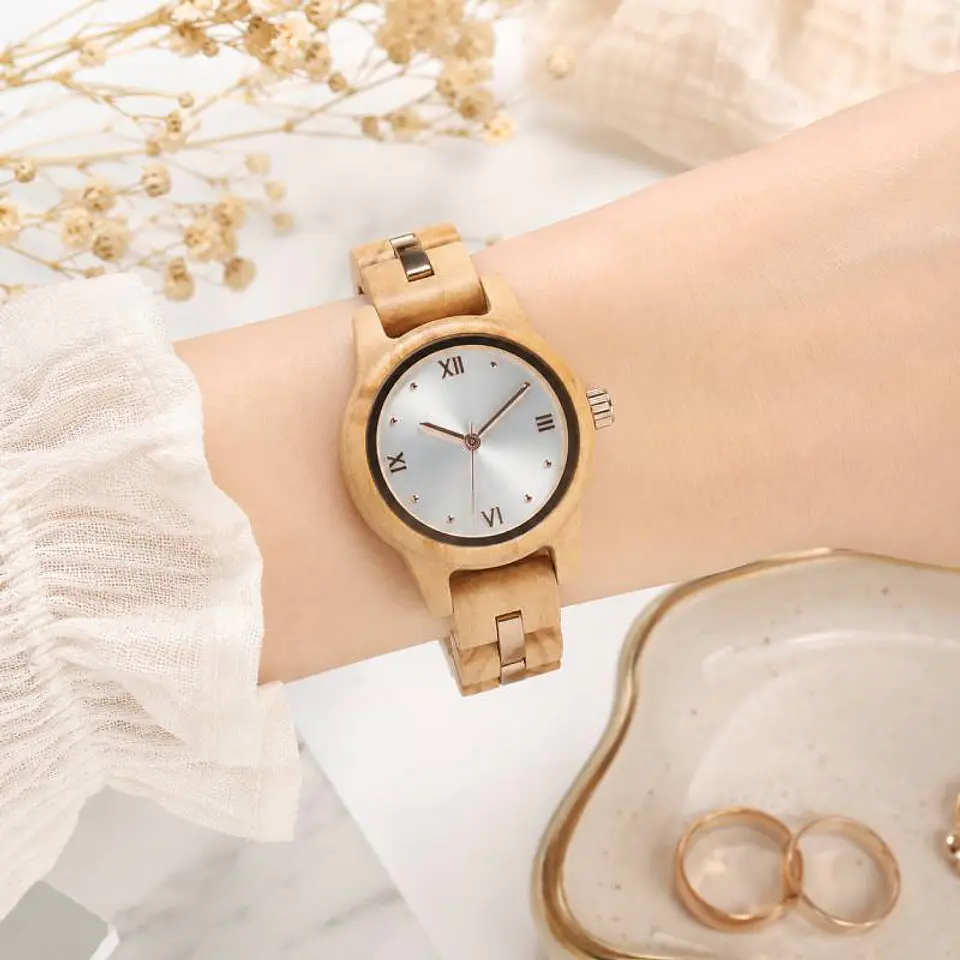 Reloj de madera Rome Vanity 4