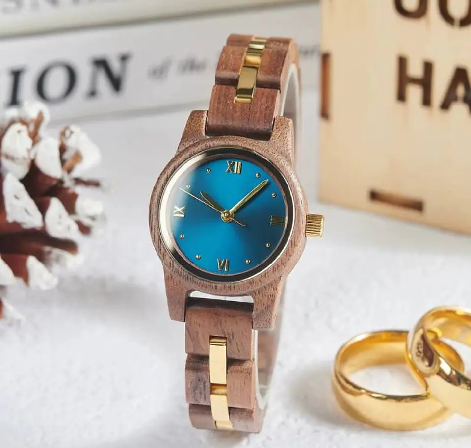 Reloj de madera Greek Vanity 5