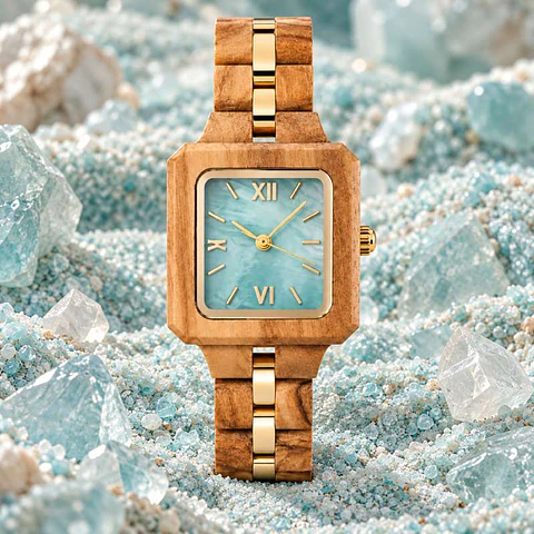 Reloj de madera Boreal Vanity